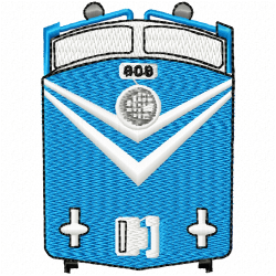 Trains Embroidery Design 5 Trains Embroidery Design 5